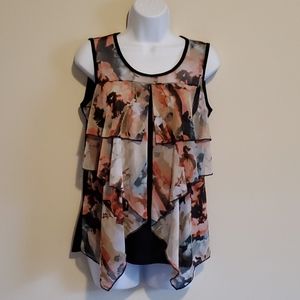 Susan Lawrence sleeveless blouse